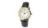 Limit Men's Glow Dial Gold Plated Faux Leather Strap Watch GOODS Argos