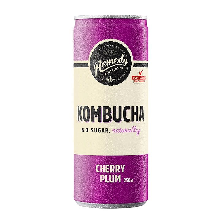 Remedy Kombucha Raspberry Lemonade 4 x 330ml Vegan Food Holland&Barrett   