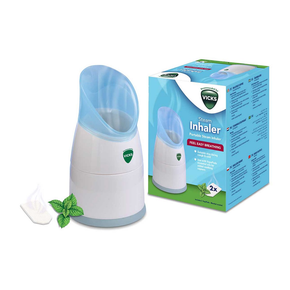 Vicks Personal Steam Inhaler with Two Scent Pads, V1300 GOODS Boots   