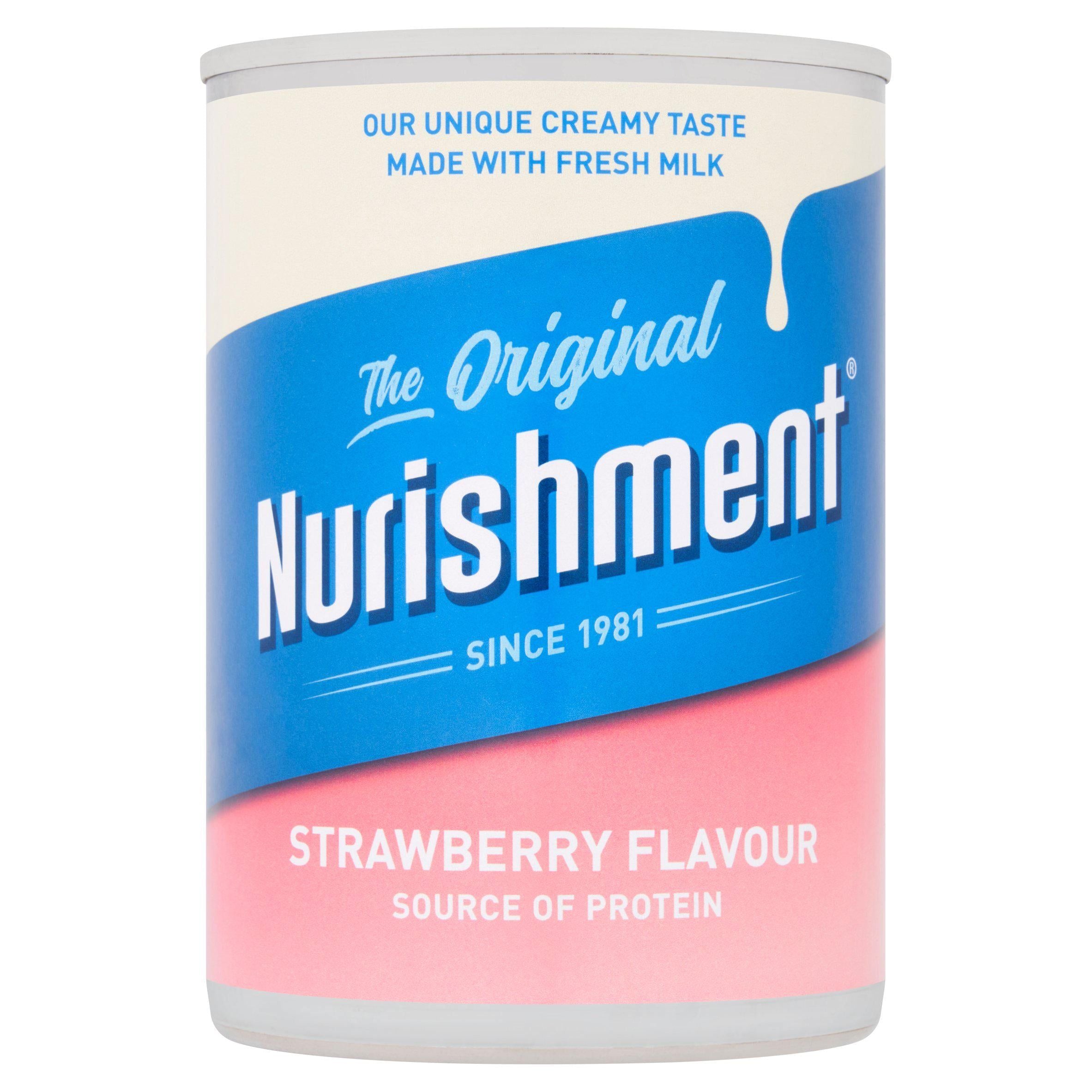 Nurishment The Original Strawberry Flavoured Milk 400g African & Caribbean Sainsburys   