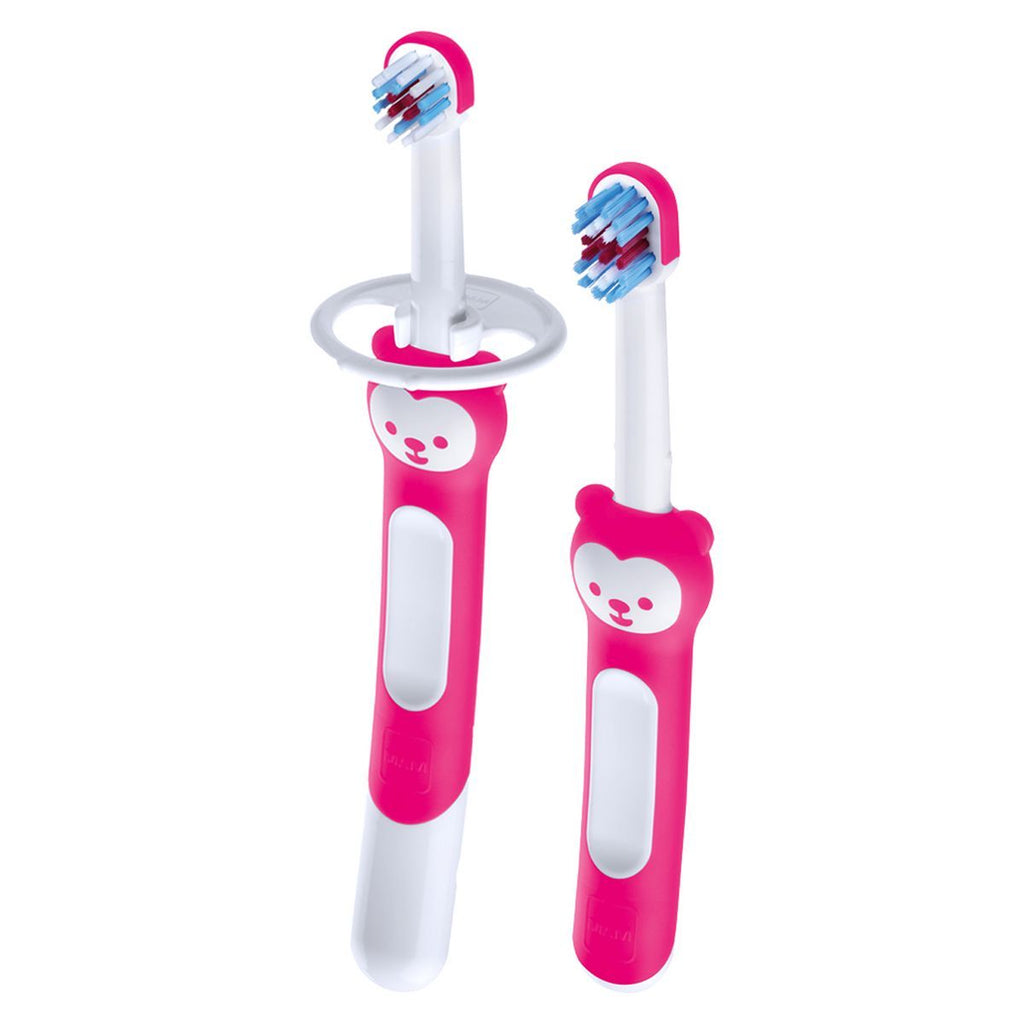 MAM Learn to brush set - Pink