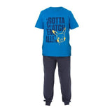 Pokemon Mens Gotta Catch Em All Long Pyjama Set (S) GOODS Superdrug   