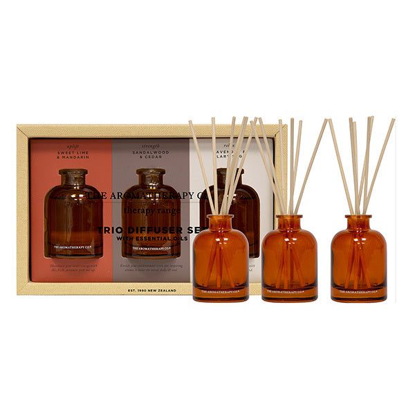 The Aromatherapy Co Therapy Set of 3 50ml Diffusers