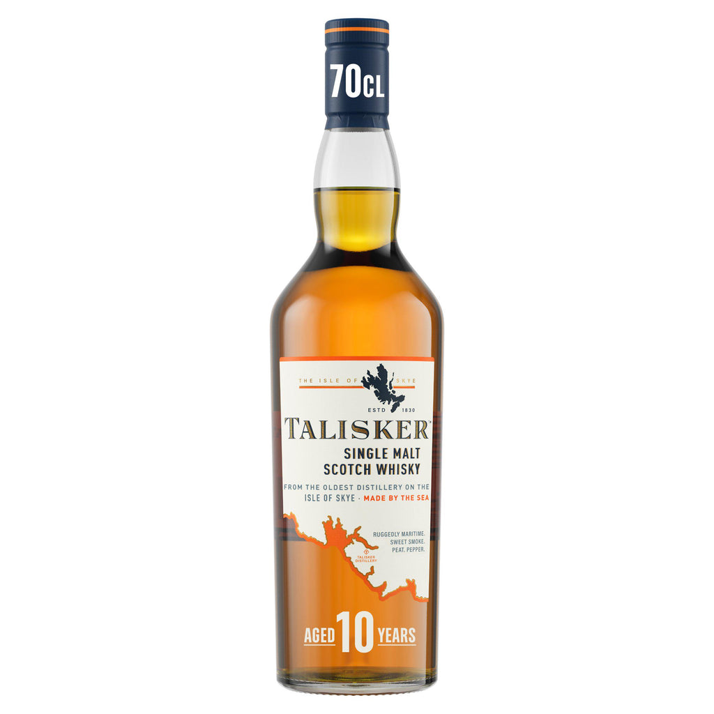 Talisker 10 Year Old Single Malt Scotch Whisky 70cl