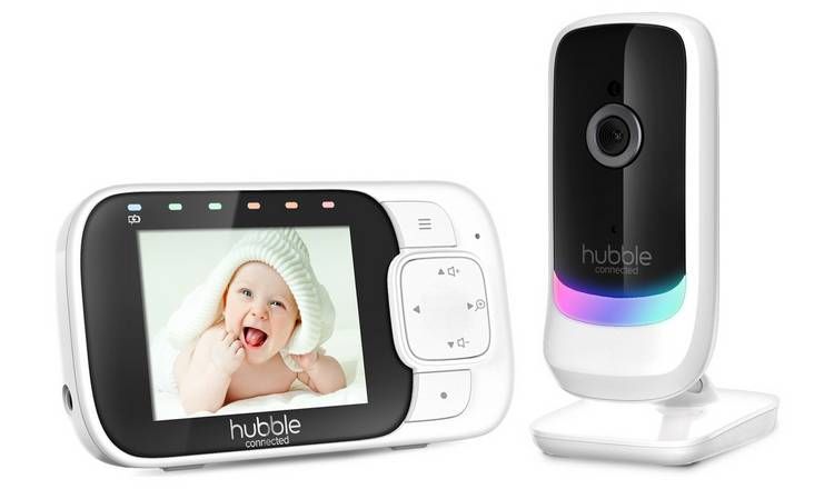 Hubble Nursery 2.8 inch View Glow Video Baby Monitor