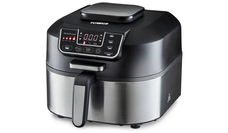 Tower T17086 Vortx L Air Fryer and Smokeless Grill GOODS Argos