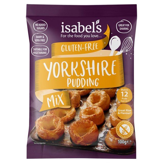 Isabel's Gluten Free Yorkshire Pudding Mix   100g