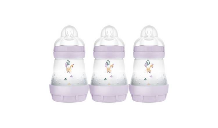 MAM Easy Start Anti-Colic 160ml Baby Bottle 3 Pack - Lilac GOODS Argos