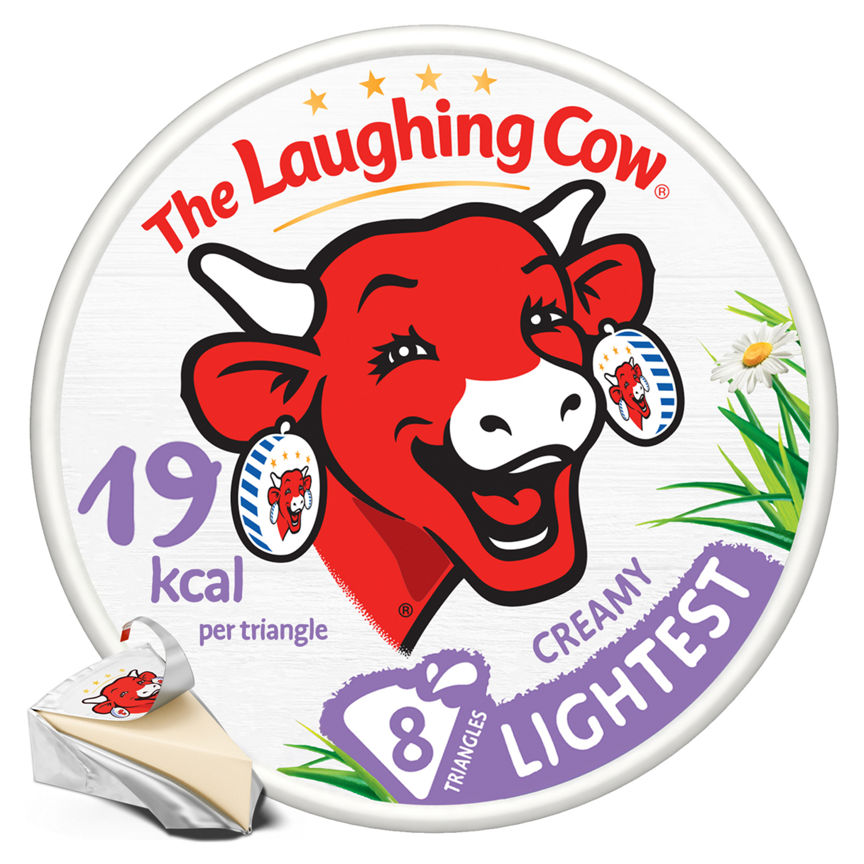 The Laughing Cow Lightest Cheese Spread 8 Triangles