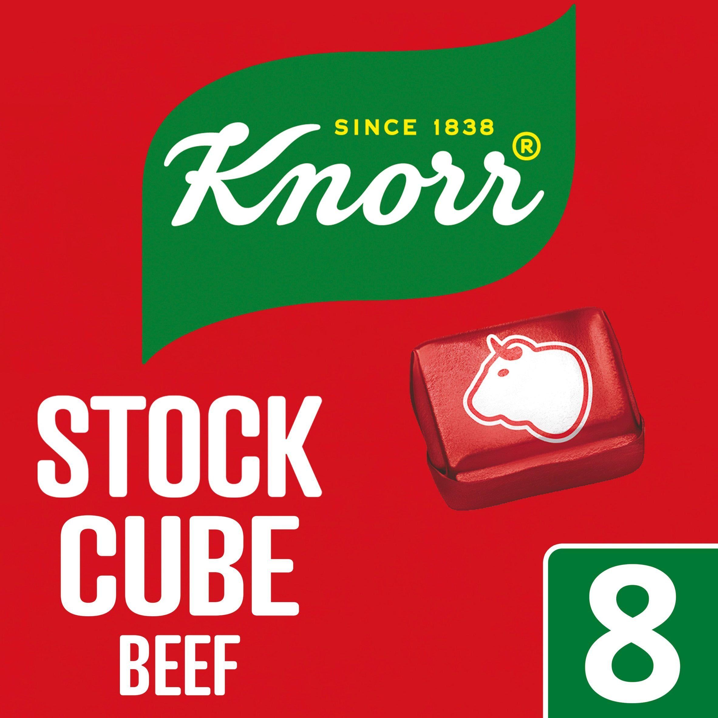 Knorr Stock Cubes Beef 8x10g GOODS Sainsburys   