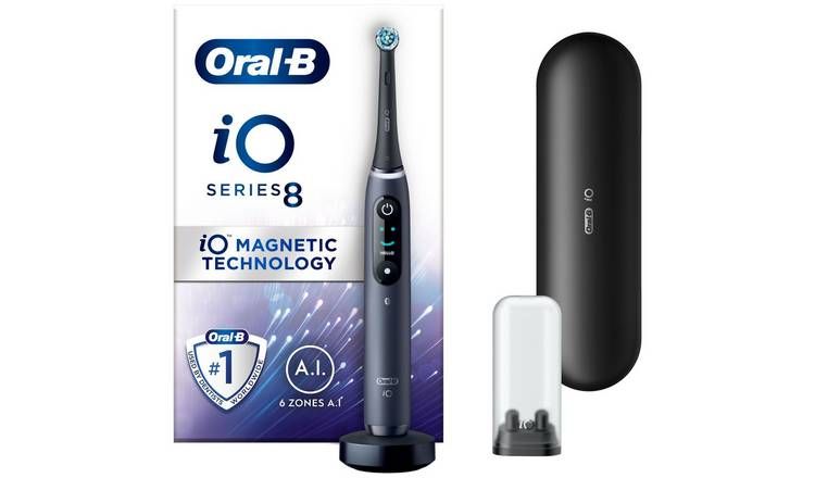 Oral-B iO - 8 Ultimate Clean Electric Toothbrush - Black