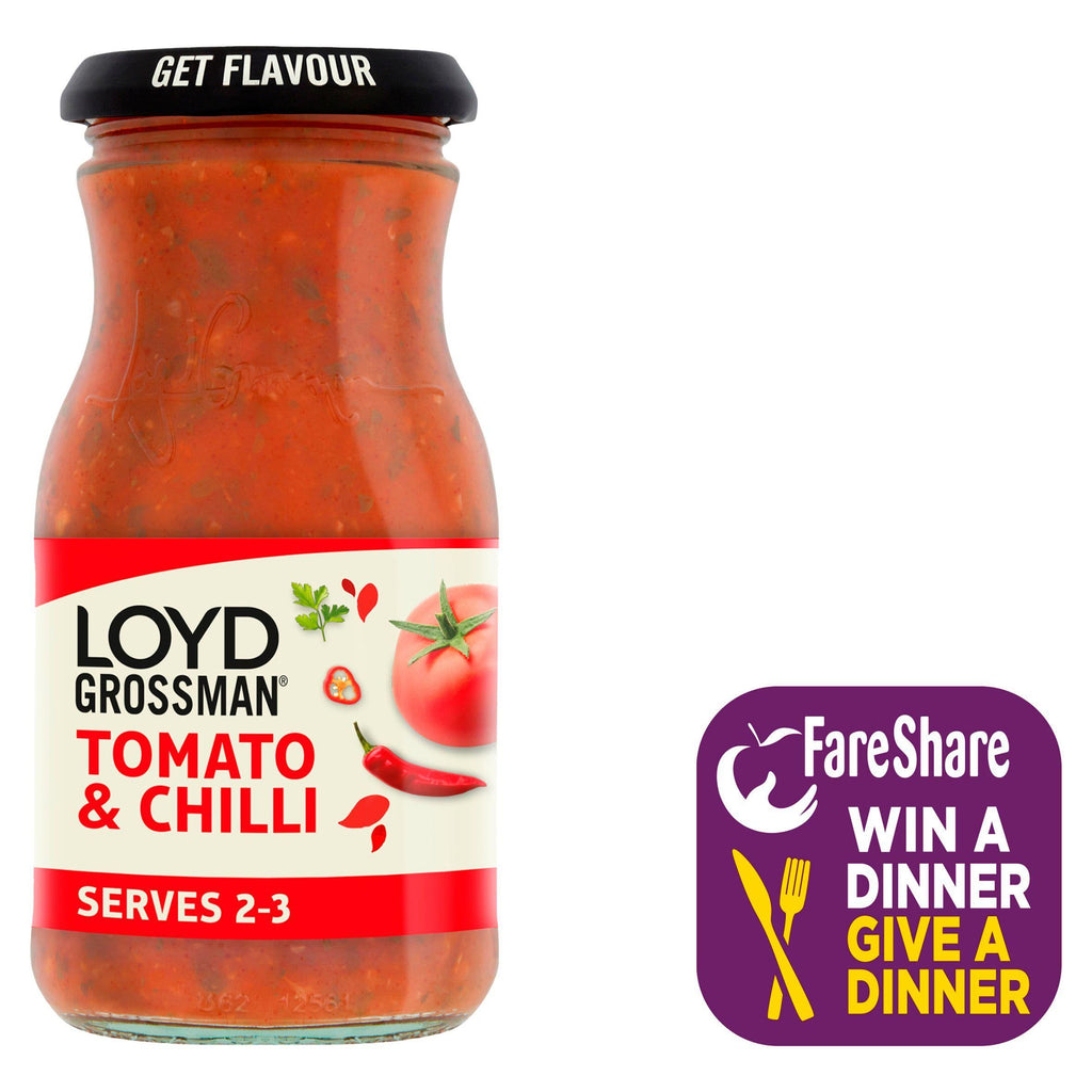 Loyd Grossman Pasta Sauce, Tomato & Chilli 350g