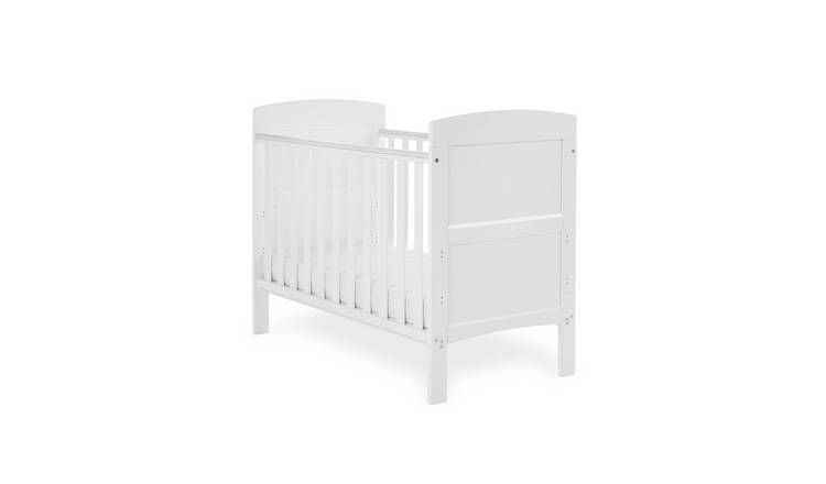 Obaby Grace Mini Cot Bed - White