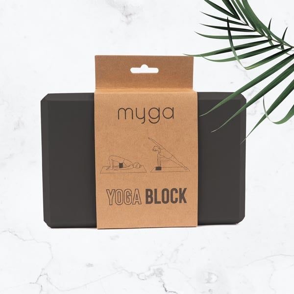 Myga Foam Yoga Block - Black GOODS Superdrug   