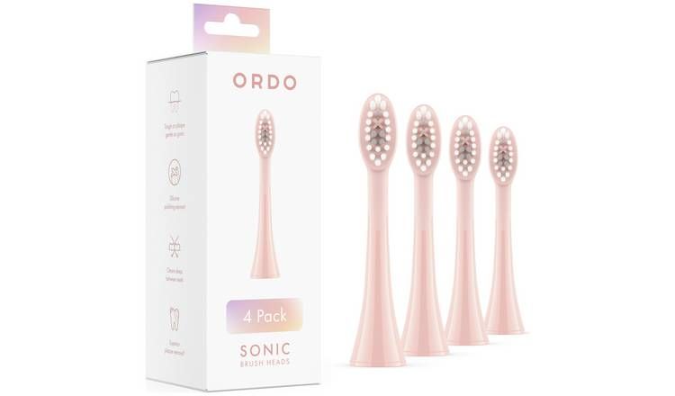 Ordo Sonic Rose Gold Electric Brush Heads - 4 Pack