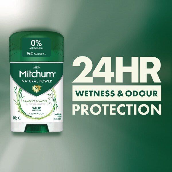 Mitchum Male Stick Natural Cederwood 40G GOODS Superdrug   