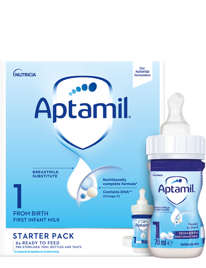 Aptamil® First Infant Milk Starter Pack 6x70ml