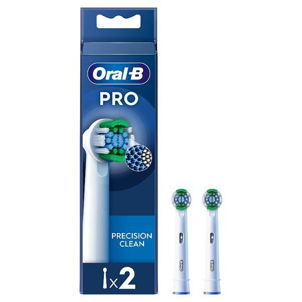 Oral-B Pro Precision Clean Toothbrush Heads 2 Counts GOODS Superdrug   