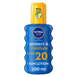 NIVEA SUN Protect & Moisture Sun Cream Spray SPF20 200ml GOODS Boots   