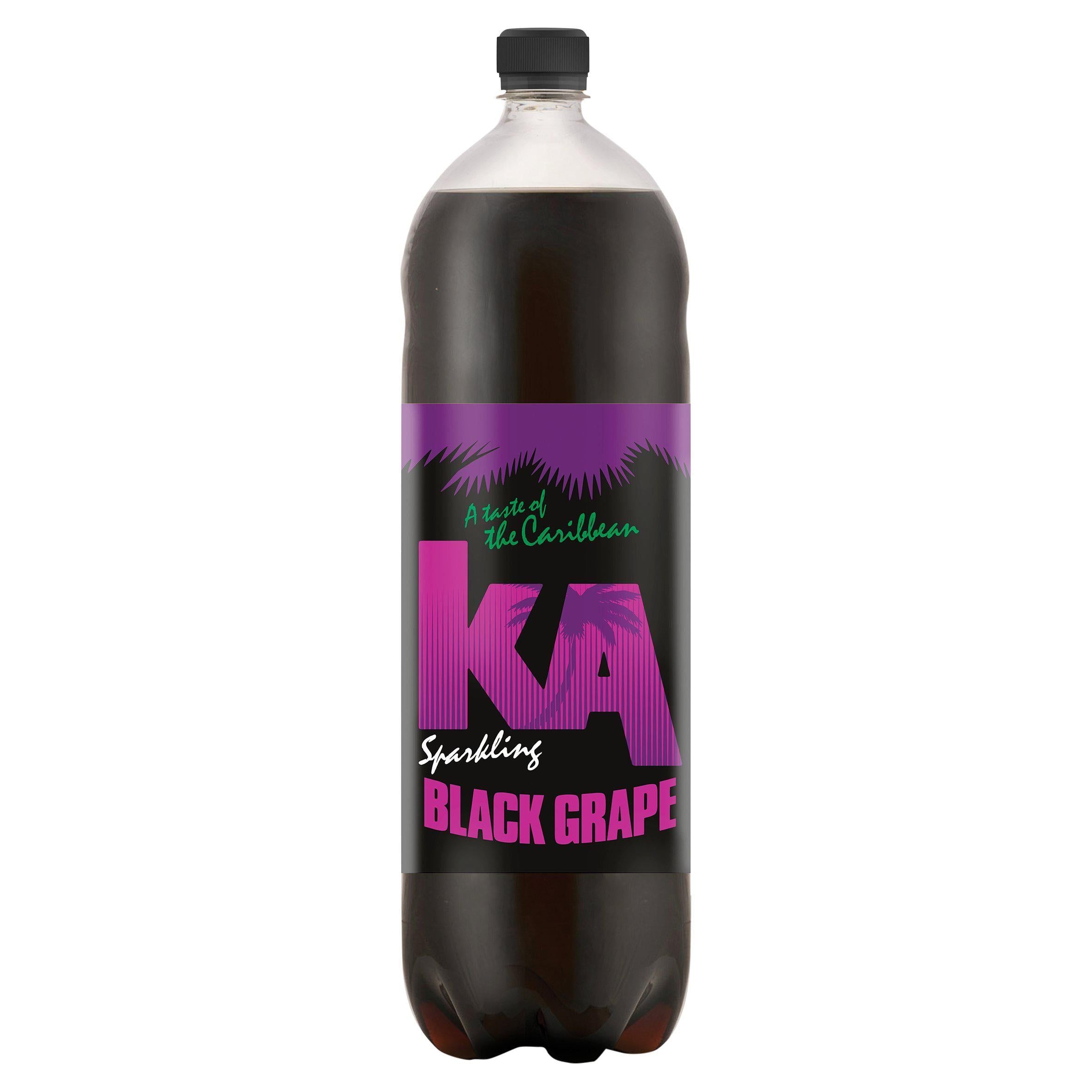 KA Sparkling Black Grape Juice Soft Drink 2L