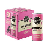 Remedy Kombucha Raspberry Lemonade 4 x 330ml Vegan Food Holland&Barrett   