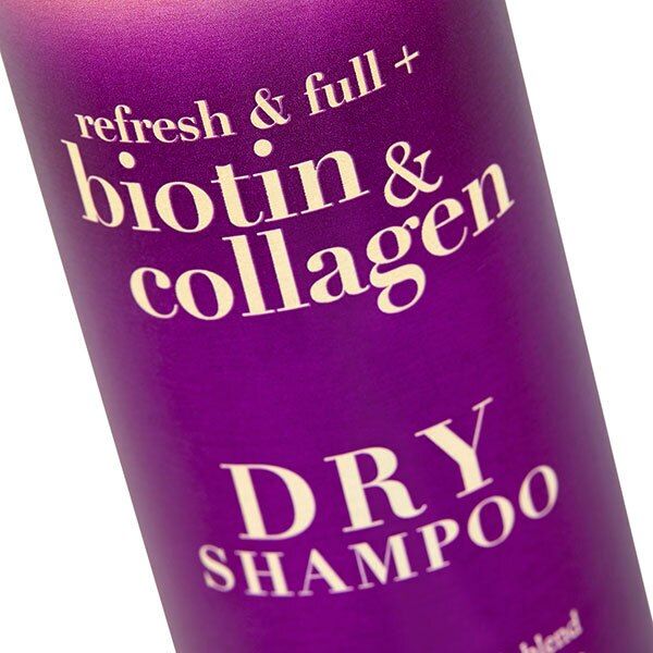 OGX Refresh & Full+ Biotin & Collagen Dry Shampoo 165ml GOODS Superdrug   