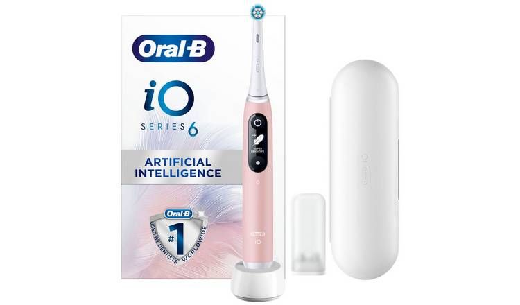 Oral-B iO Series 6 Ultimate Clean Electric Toothbrush - Pink