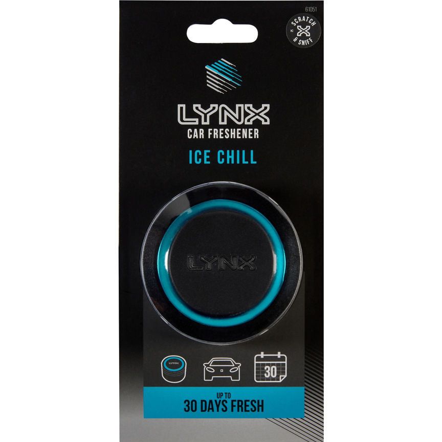 Lynx Gel Can Car Freshener - Ice Chill