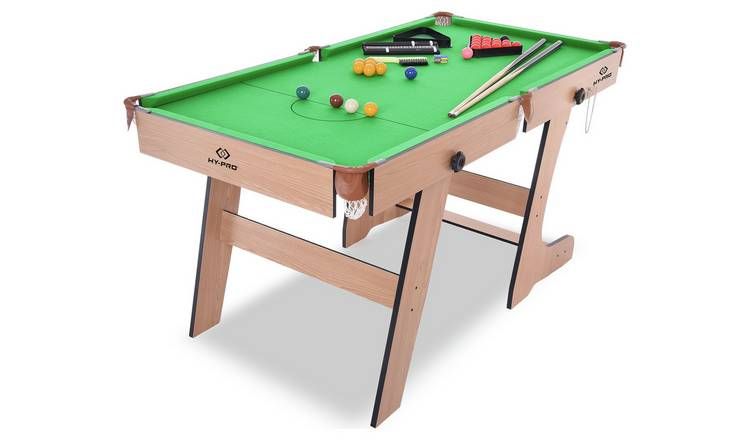 Hy-Pro 5ft Folding Snooker and Pool Table