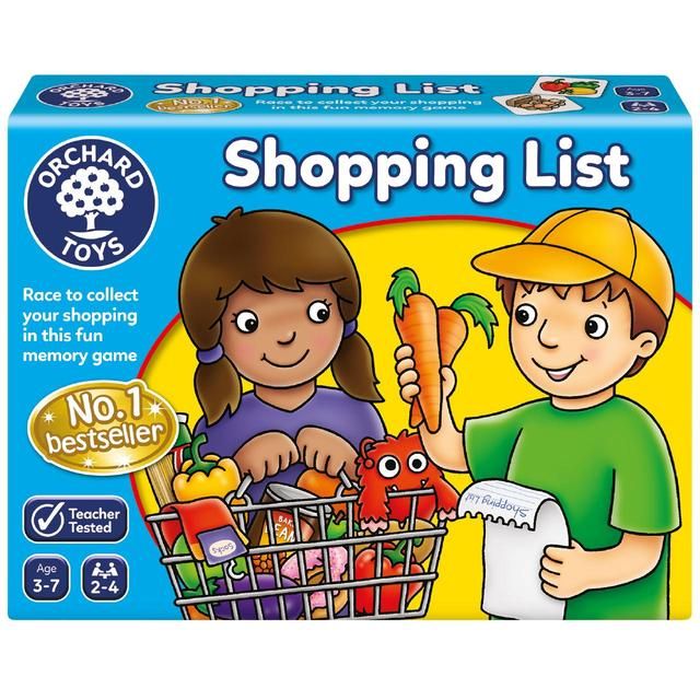 Orchard Toys Shopping List Memory Game 3yrs+