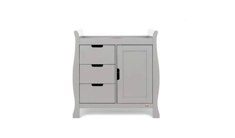 Obaby Stamford Closed Changing Unit - Warm Grey