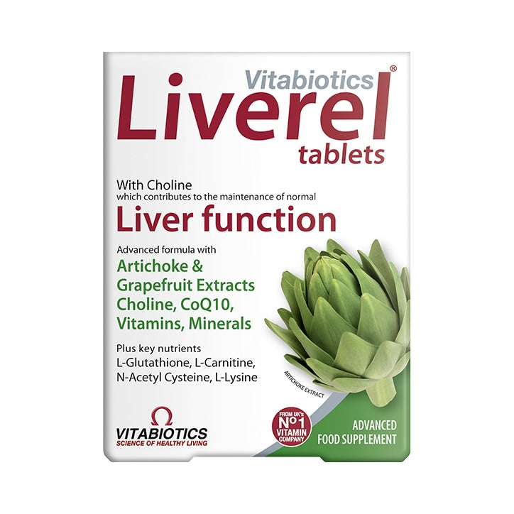 Vitabiotics Liverel 60 Tablets Liver Care Supplements Holland&Barrett   