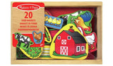 Melissa & Doug Wooden Magnet Farm GOODS Argos