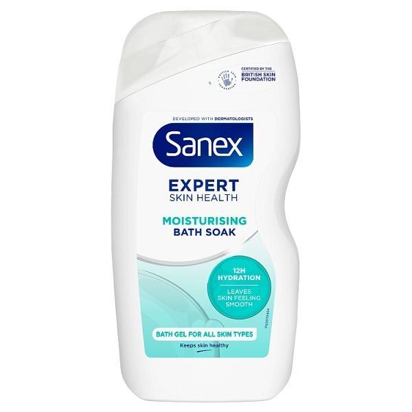 Sanex Expert Skin Health Moisturising Bath Soak 450ml GOODS Superdrug   