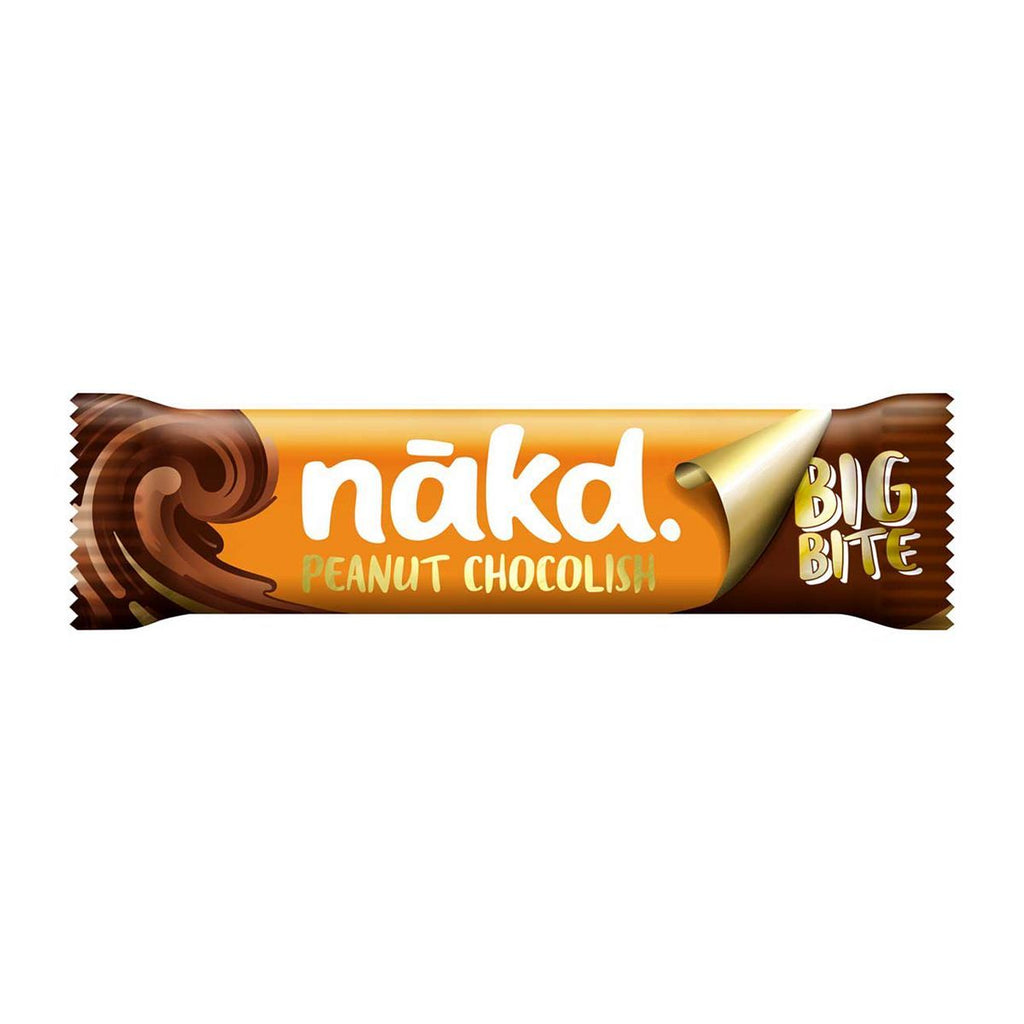 Nakd Big Bite Peanut Chocolish Bar 50g