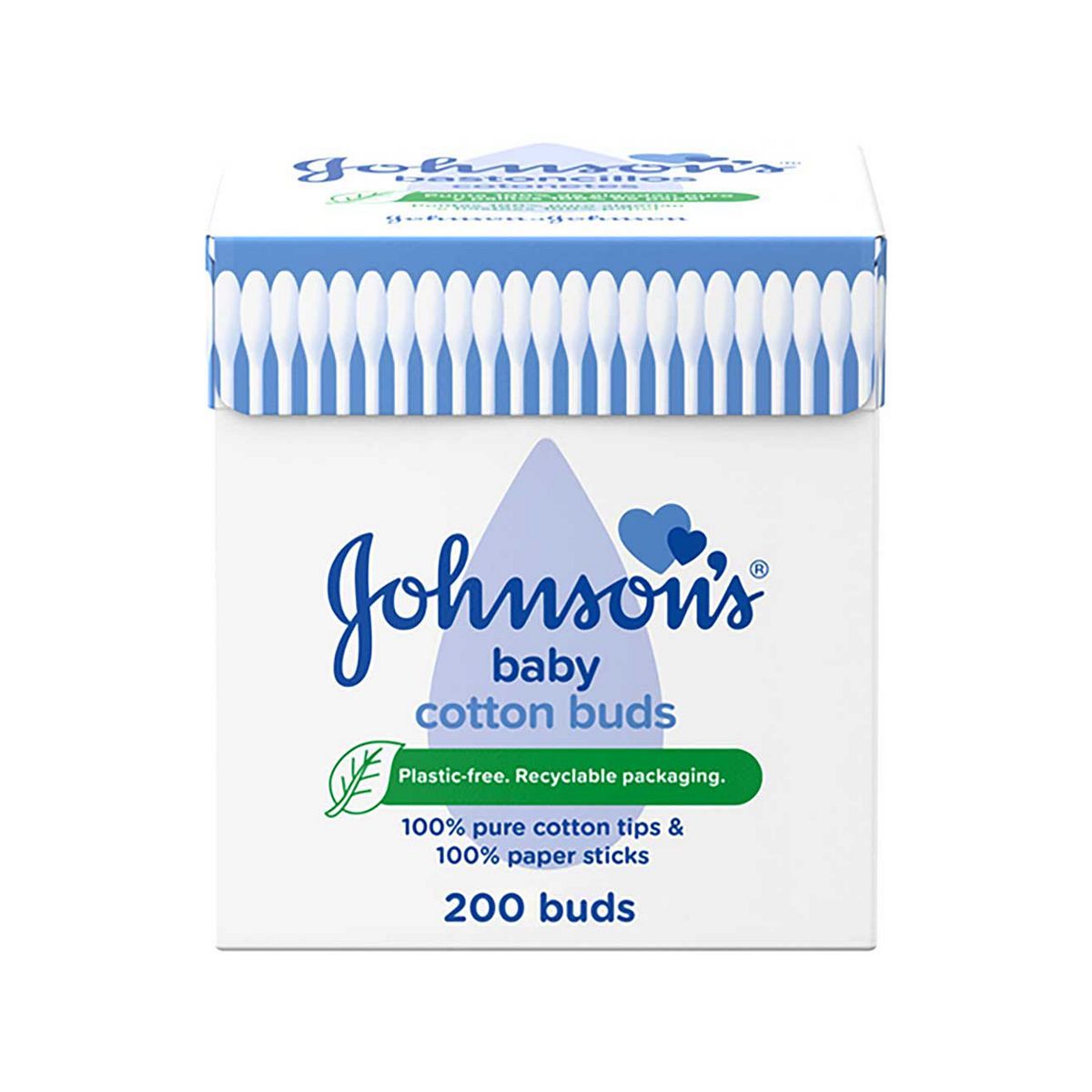 JOHNSON'S&reg; Baby Cotton Buds 200