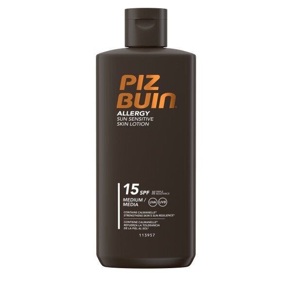 Piz Buin Allergy Sun Sensitive Skin Lotion SPF15 Med 200ml