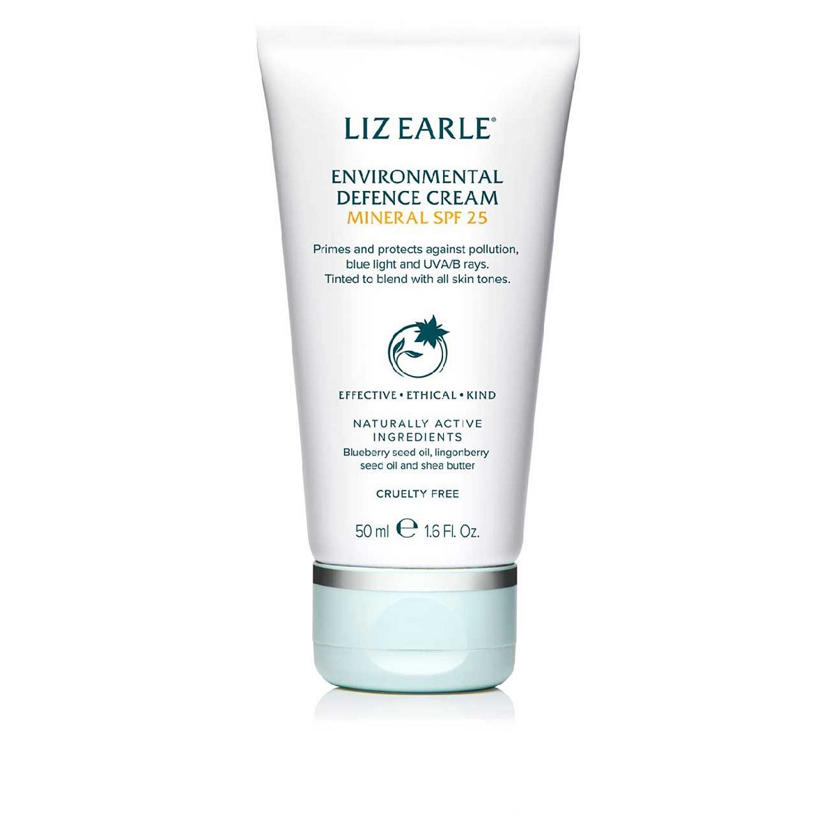 Liz Earle Environmental Defence Cream Mineral SPF 25 50ml GOODS Boots   