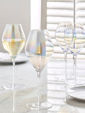 Set of 4 Iridescent Vienna Wine Glasses
