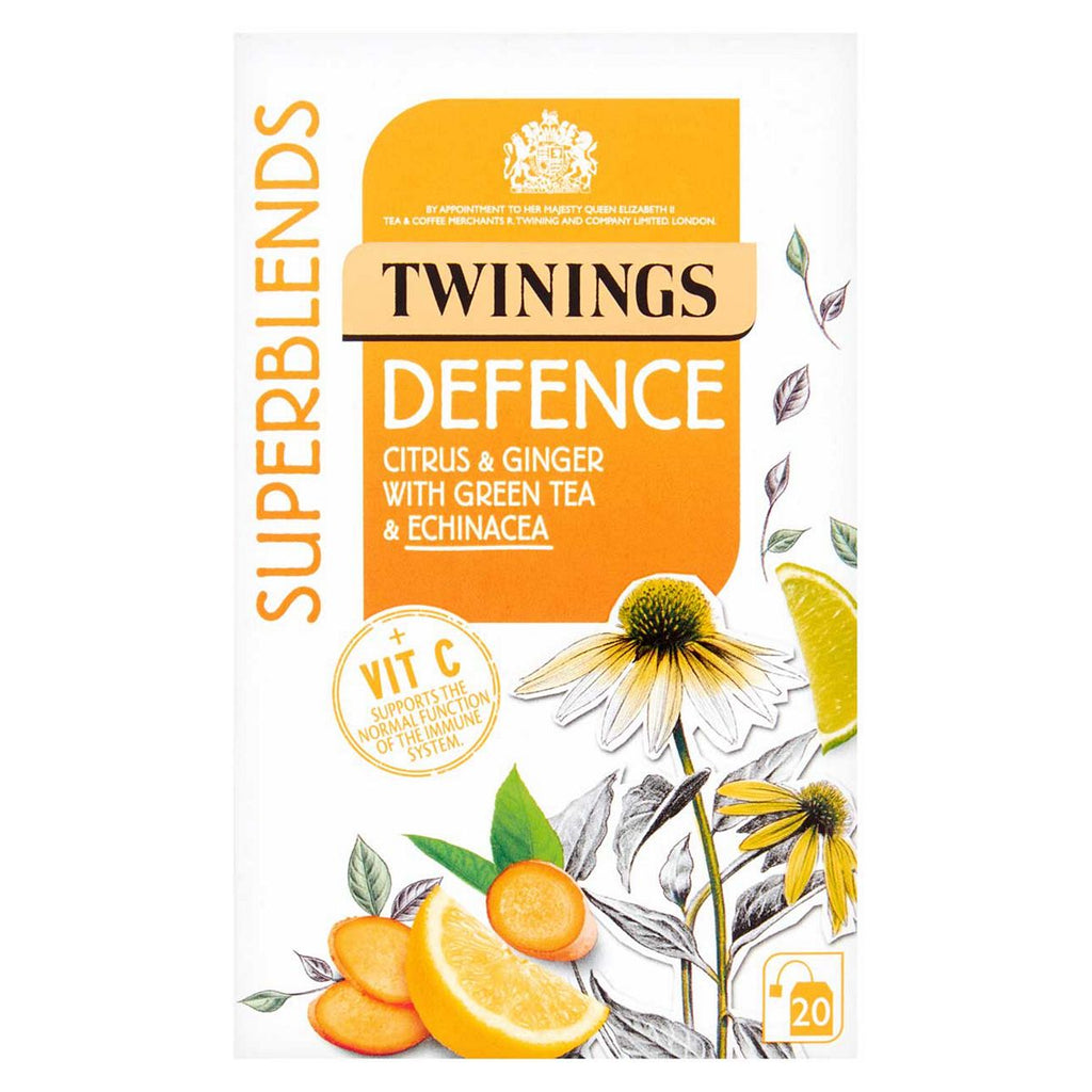 Twinings Superblends Defence Tea Bags - 20 Tea Bags