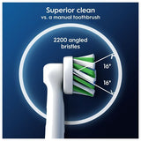 Oral-B Pro Cross Action Toothbrush Heads, 8 Counts GOODS Superdrug   