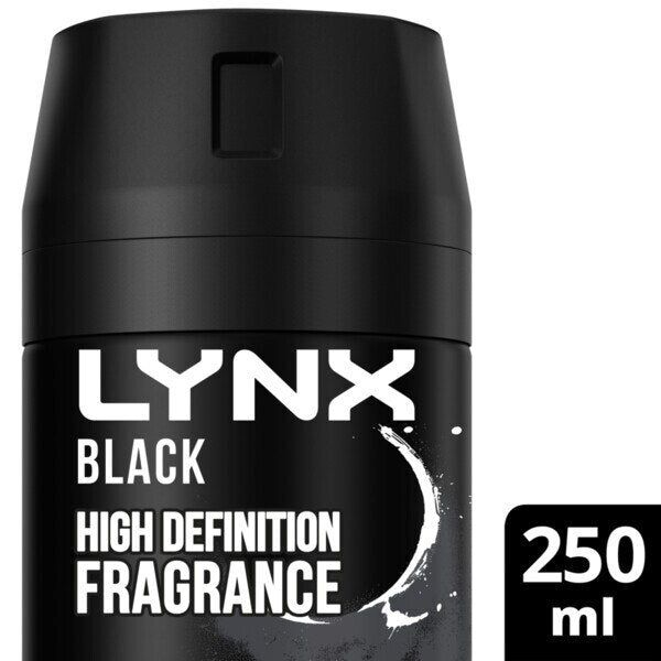 Lynx Deodorant Aerosol Bodyspray Xxl Black 250ml GOODS Superdrug   