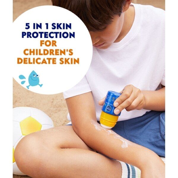 NIVEA SUN Kids Suncream Roll-On SPF 50+, 50ml GOODS Superdrug   