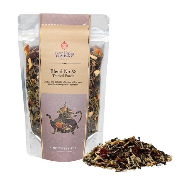 The East India Company Blend 68 Tropical Punch White Tea Pouch   100g