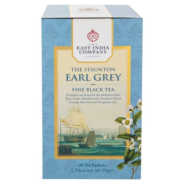 The East India Company Staunton Earl Grey Tea Sachets   20 per pack GOODS M&S   