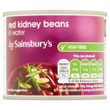 Sainsbury's Red Kidney Beans in Water 215g (130g*) Pulses & beans Sainsburys   