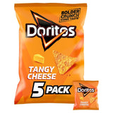 Doritos Tangy Cheese Tortilla Chips Multipack Crisps   5 per pack