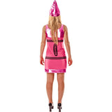 Orion Costumes Womens Pink Crayon Fancy Dress X-Large GOODS Superdrug   