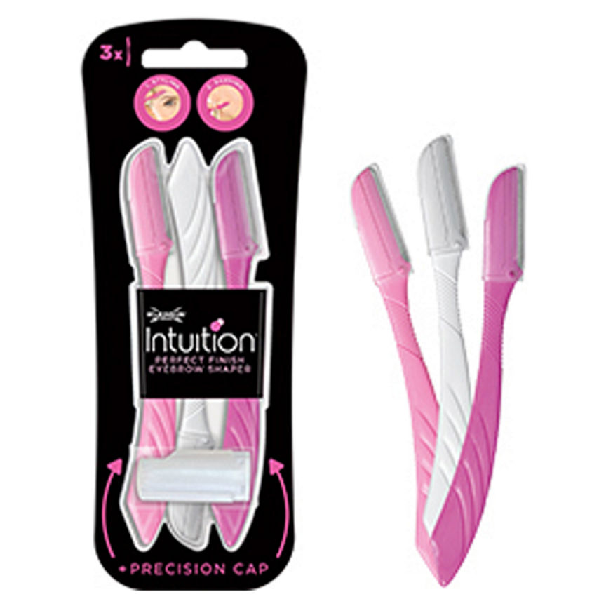 Wilkinson Sword Intuition Perfect Finish Women's Eyebrow Styling & Facial Shaving