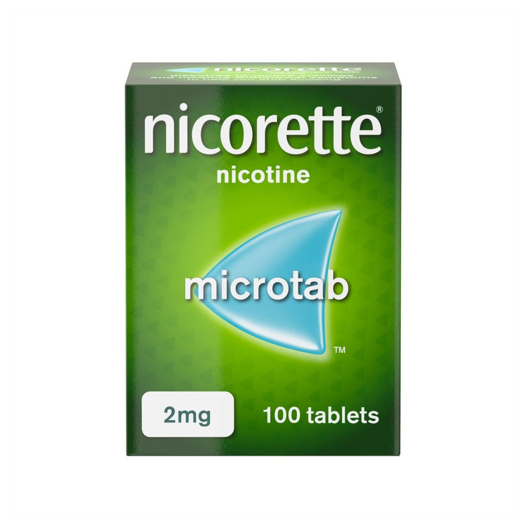 Nicorette Microtab - 2mg, x100 Tablets (stop smoking aid)